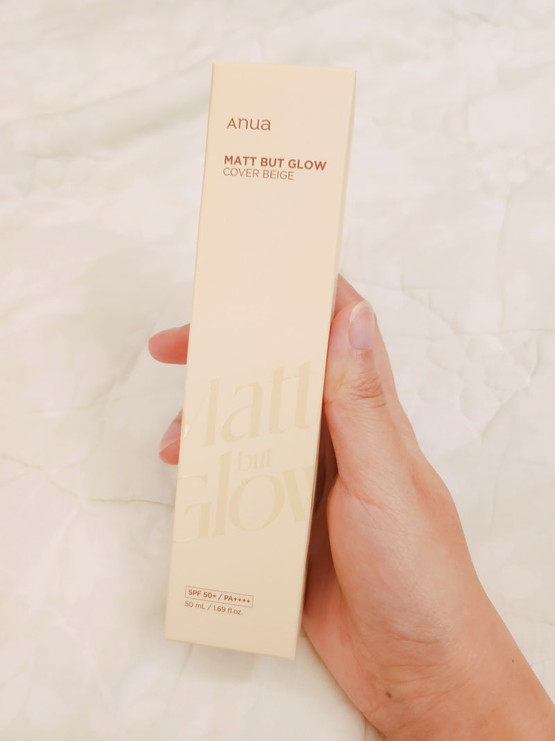 아누아 매트벗글로우 파데프리 장단점 솔직후기(내돈내산)