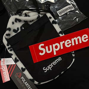 SUPREME :: 슈프림 폴라텍 슬링백 레오파드 • 24FW Polartec Sling Bag Leopard   / 슈프림 크로스백 추천