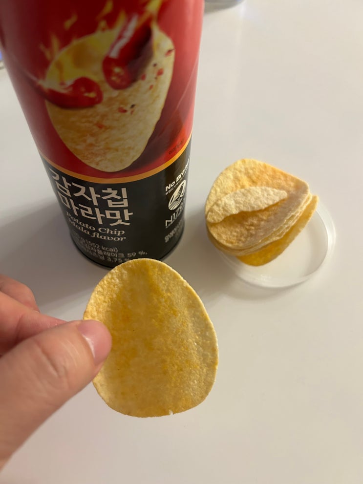 맥주 안주로 추천하는 노브랜드 신상 과자 <감자칩 마라맛> 리뷰