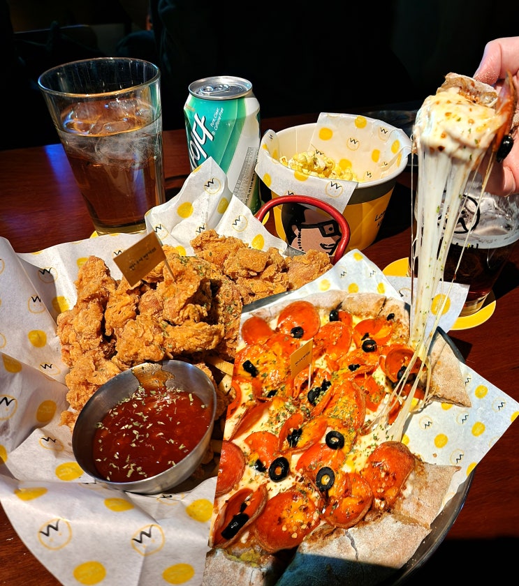  구디 회식 장소로 좋은 수제 피자 맥주 맛집 롱타임노씨