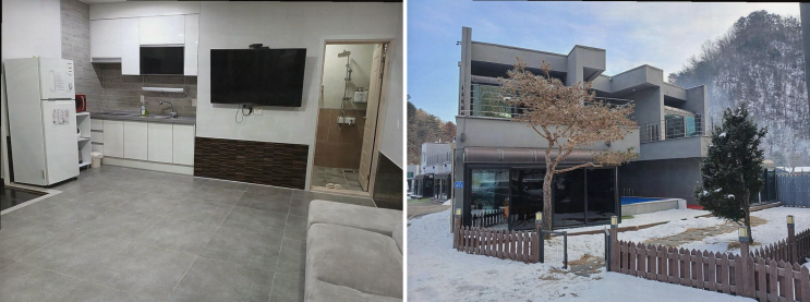  애견도 함께 할 수 있는 겨울 휴가, 가평 애견펜션 남이섬 설리조트