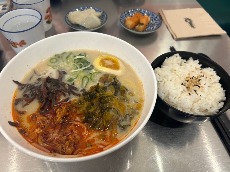  라멘이 생각날때 방문하는 용산아이파크몰 맛집 <라멘짱 용산아이파크몰점>(바비큐라멘)