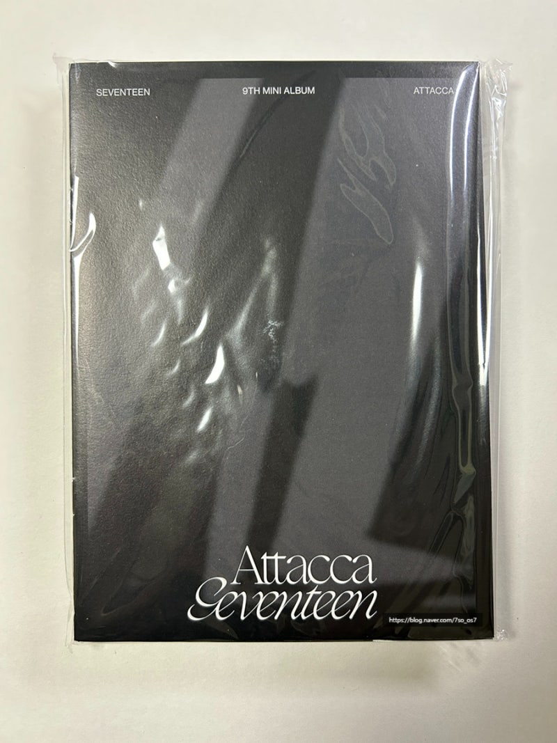 SEVENTEEN迷你九輯 Attacca 克拉版開箱心得