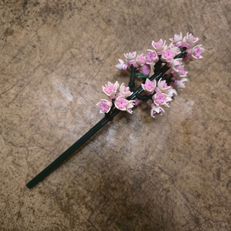  다이소_벚꽃 블록