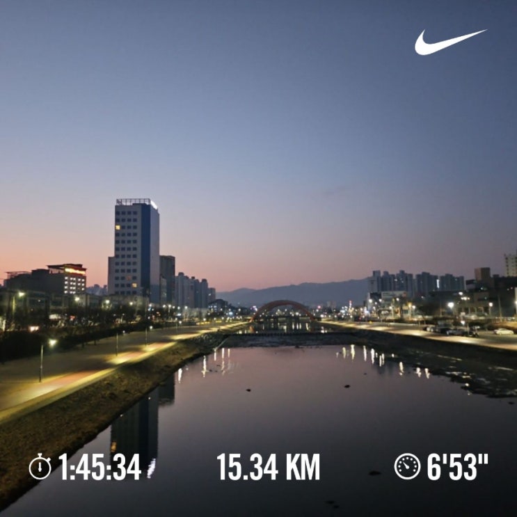 매일 10km 러닝 챌린지 1284일 차