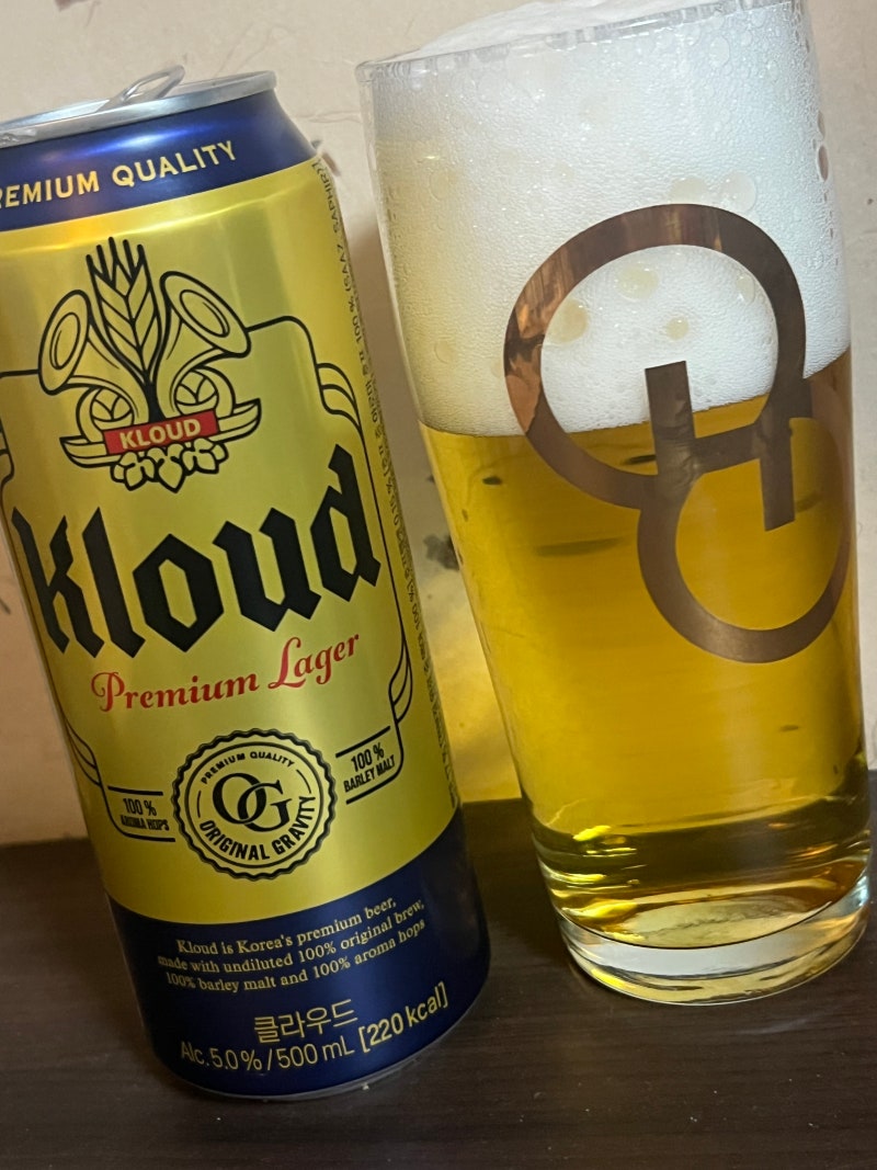 [맥주 리뷰] 롯데칠성 클라우드 리뉴얼