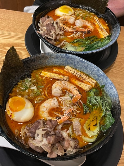  해장하고 싶을 땐 군산라멘 맛집 산쪼메에서 마라라멘 먹기