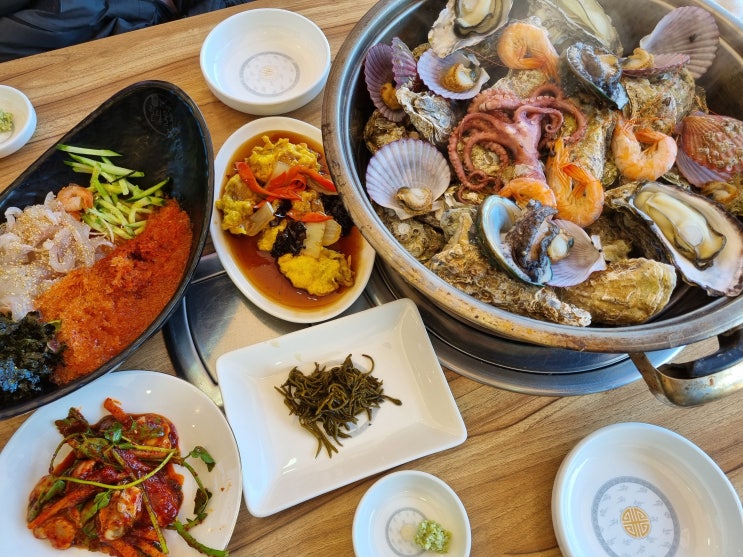  거제도현지인맛집 티파니횟집 굴구이풀코스 리얼 후기
