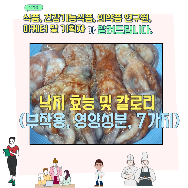 낙지 효능 및 칼로리 (부작용, 영양성분, 7가지)