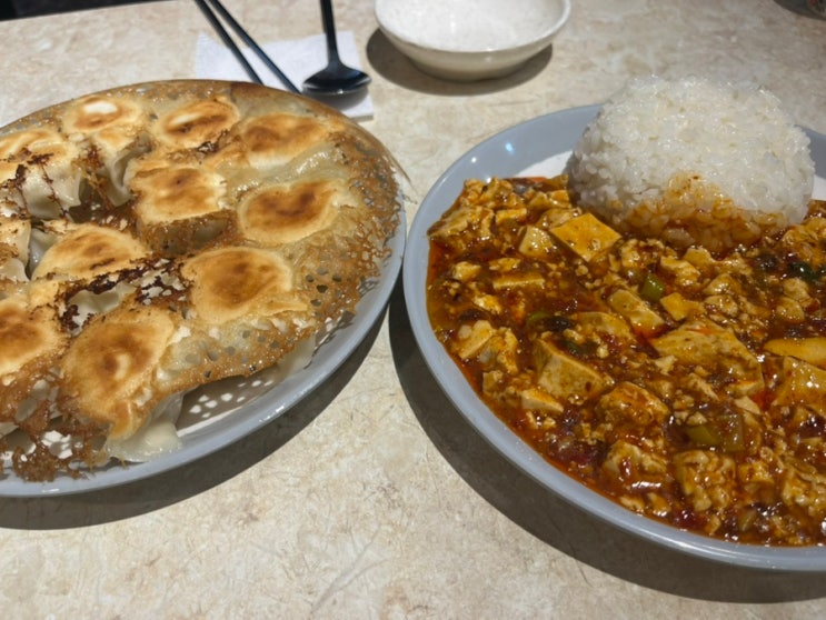  마파두부덮밥 도전! 신설동 <킹수제만두>에서 만난 얼얼한 맛