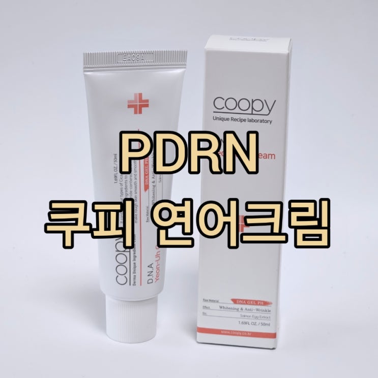  PDRN 크림 뜻 피부재생에 탁월한 쿠피 연어크림 인생템 추천