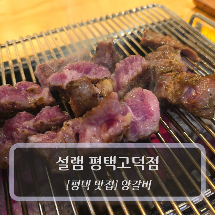  평택 맛집 :: 설램 평택고덕점 - 평택 양갈비 고덕맛집