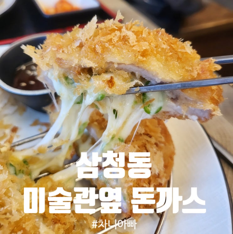  삼청동 북촌 한옥마을 돈까스 맛집 미술관 옆 돈까스 후기