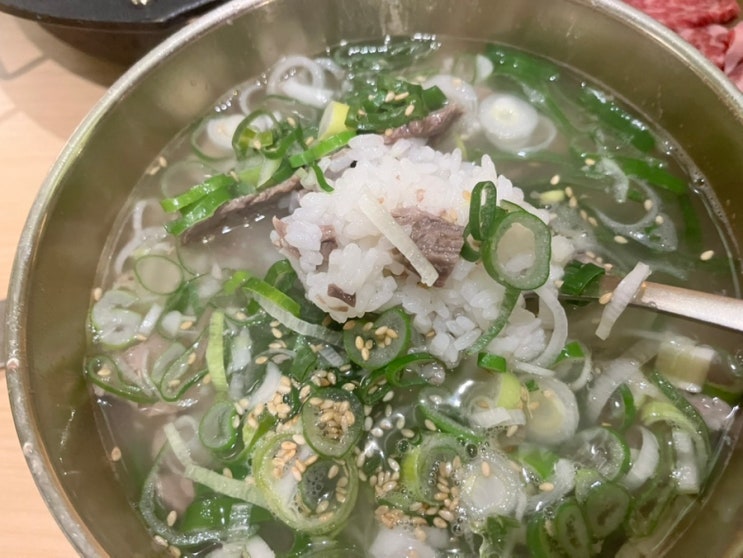  안국역 맛집 온미관, 깔끔한 국물 요리 북촌곰탕과 부드러운 갈비본살 아이와 먹어 본 후기