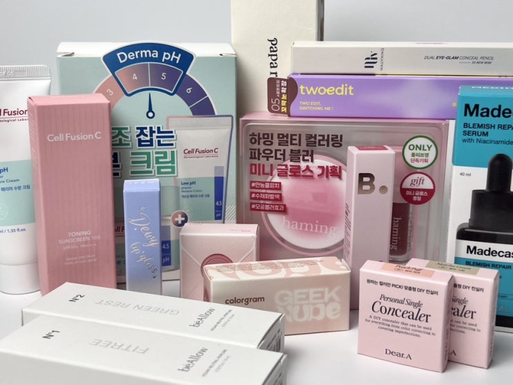 12월부터 틈틈히 샀던 것들 후기