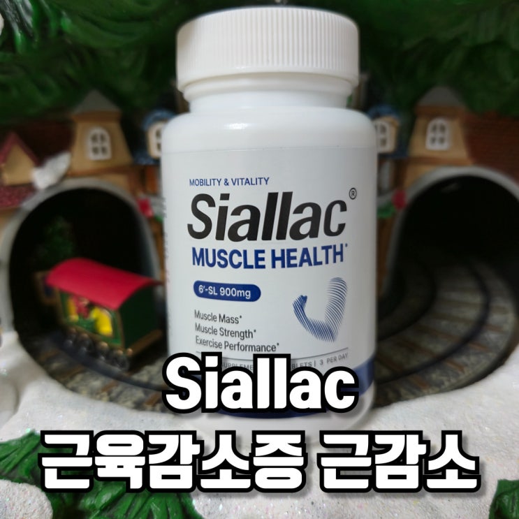  Siallac 근육감소증 근감소 건강하게 노화 대비하기