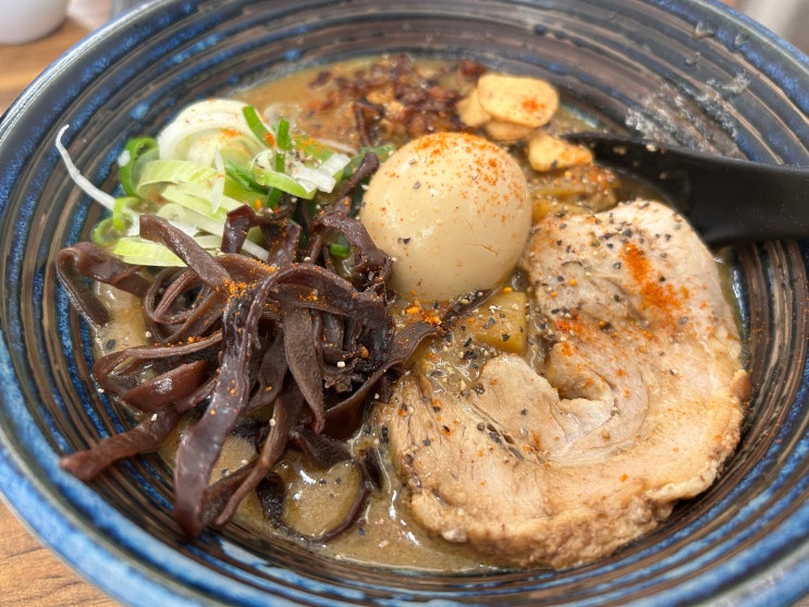  사장님의 정이 넘치는 안암역 고려대학교 라멘맛집 <대부라멘> (카레라멘, 교자만두, 미니 가라아게)