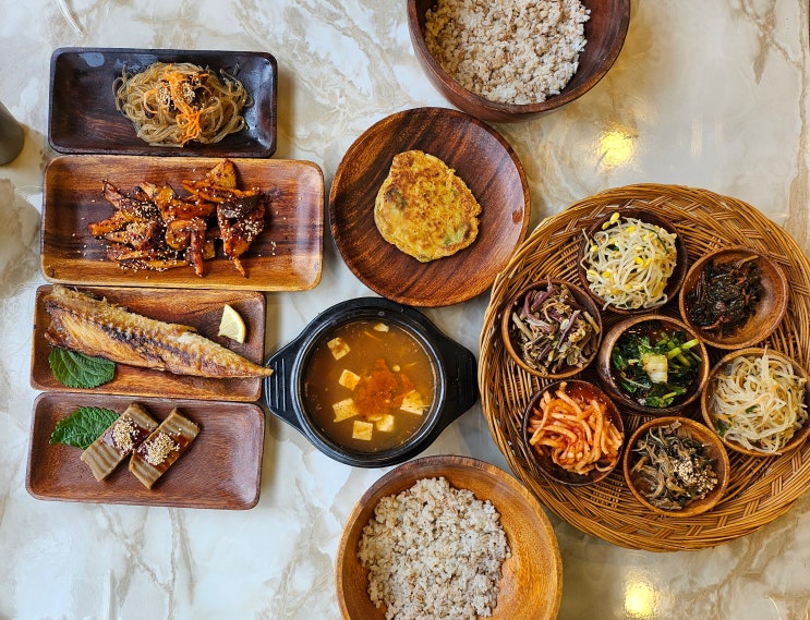  아산 신정호 들마루 / 더덕정식 맛있는 식당