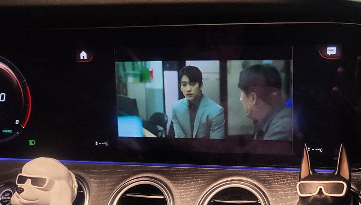  벤츠 안드로이드 연결 네비게이션으로 안드로이드오토넷플릭스 즐기기