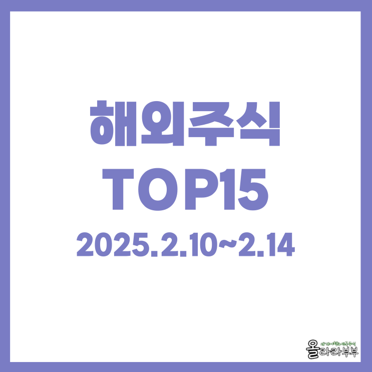  해외주식 순위 추천 Top15 테슬라 TSLL SPY 팔란티어