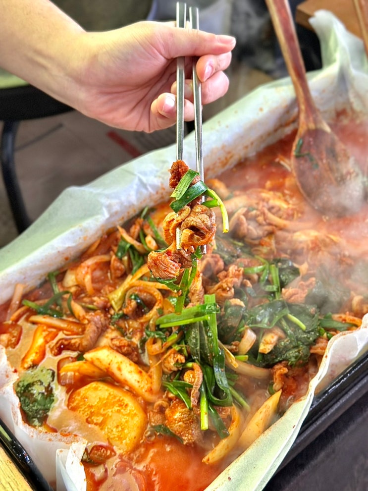  파주 동패동 맛집 초원오리농장 : 오리 고기 주물럭 예약 필수