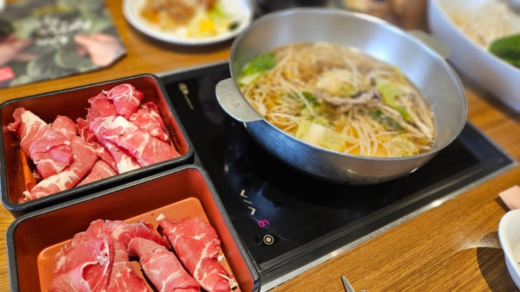  [철산 맛집] "채선당 플러스"- 깔끔한 샐러드바가 인상적인 샤브샤브 맛집!