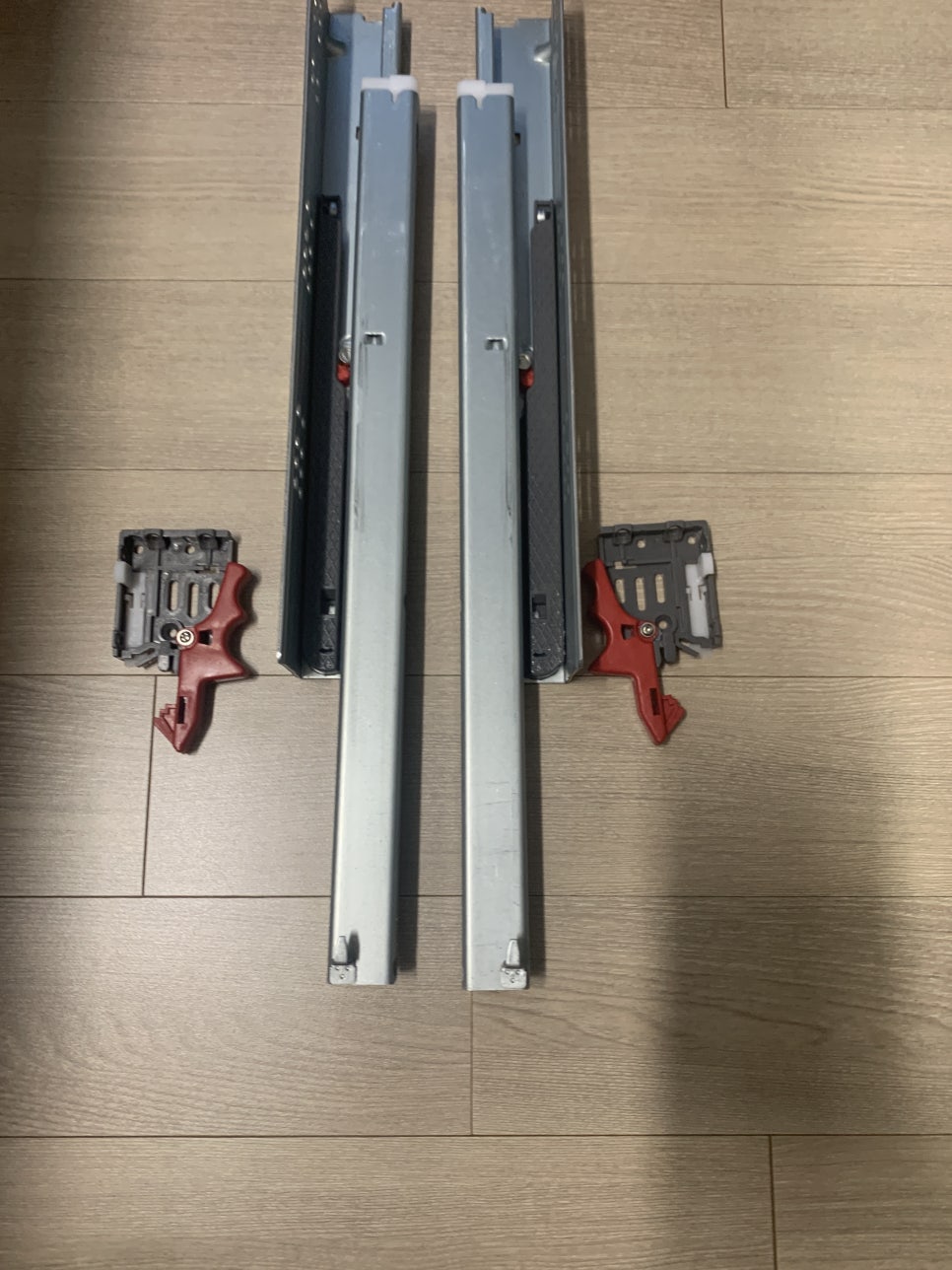 서랍장레일 언더레일 헤펠레 레일 교체