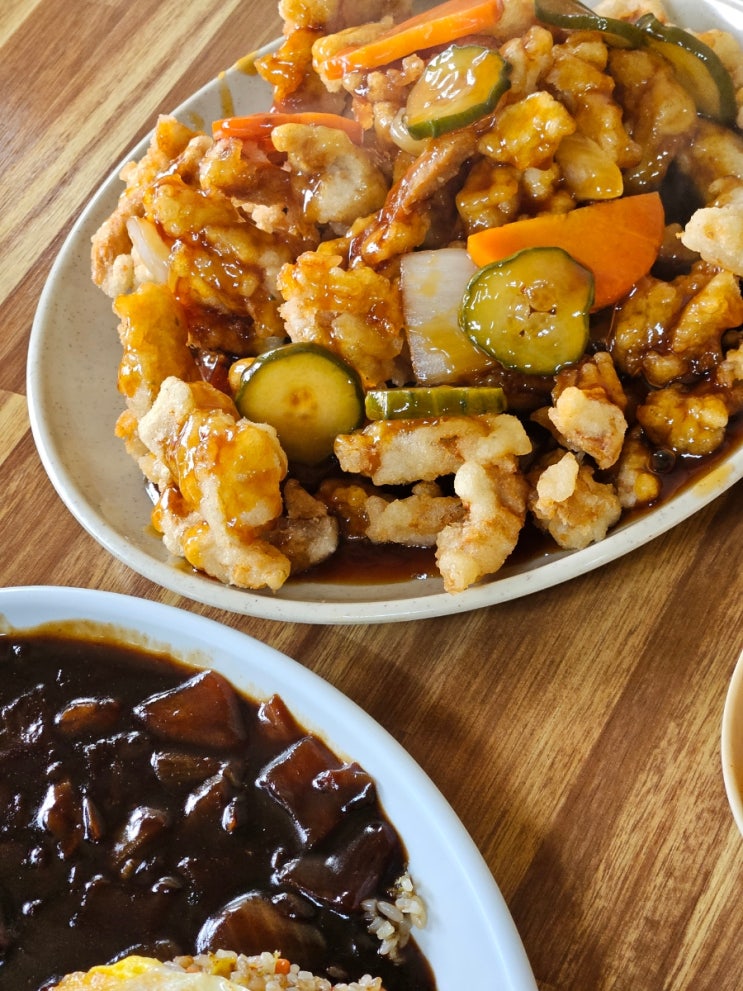  선부동 웨이팅 맛집 옛날 탕수육 용천홍 중화요리