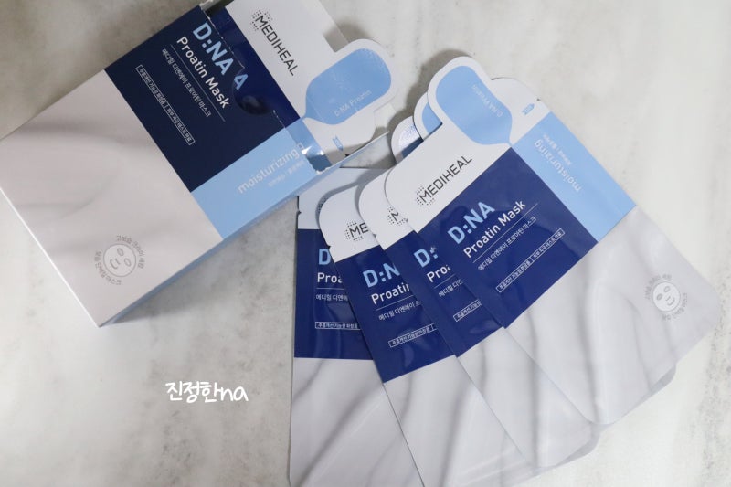 수분력을 위한 홈케어 메디힐 디엔에이 프로아틴 마스크팩