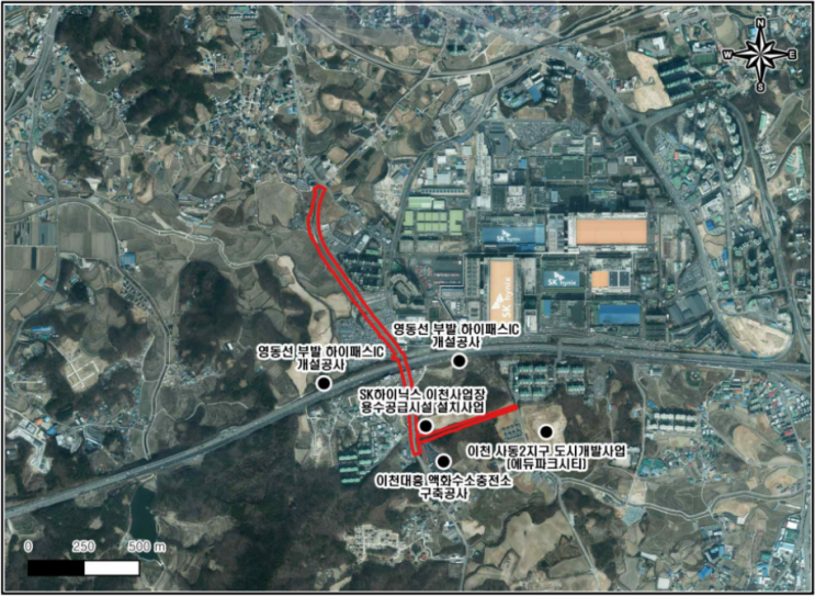  이천 부발 하이패스 IC 연결도로 (대로2-7호선) 설치공사 현황