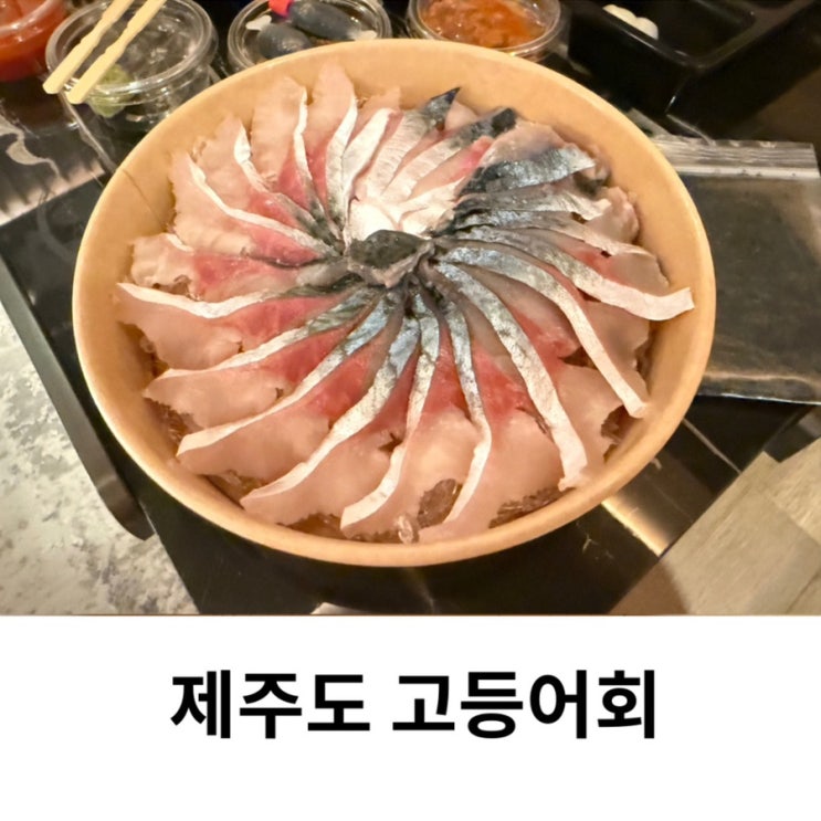  제주도 고등어회 제주 함덕 맛집 여기고씨네 포장 후기