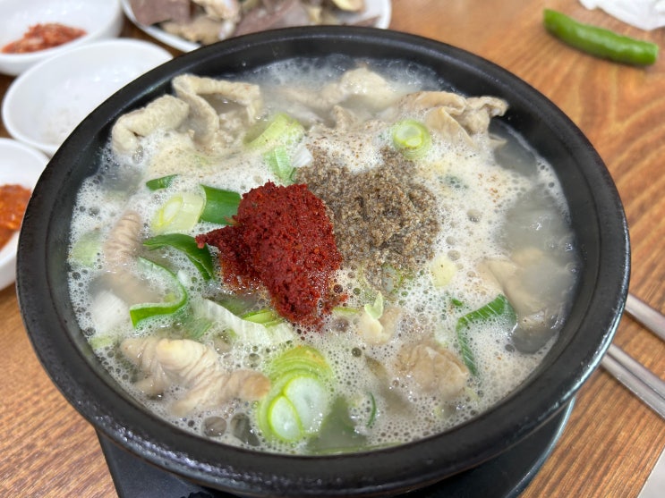  부천중동순대국 추천맛집 첫번째가마솥순대