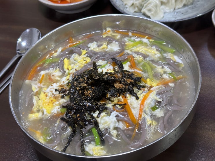  아산 배방 내돈내산 솔직리뷰 로컬 맛집으로 소문난 순임이네 손칼국수