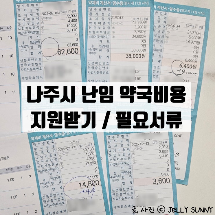  난임약제비 지원받기 / 나주시 난임부부 필요 서류