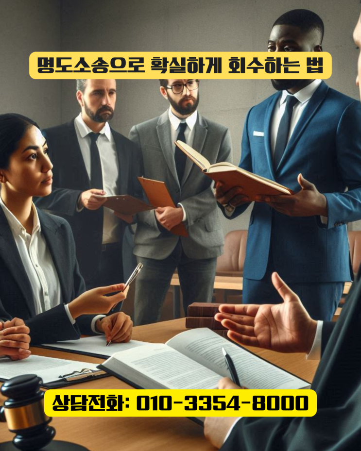  못 받은 돈, 명도소송으로 확실하게 회수하는 법