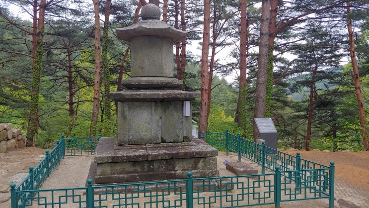  [국가유산] (보물) 양양 진전사지 도의선사탑