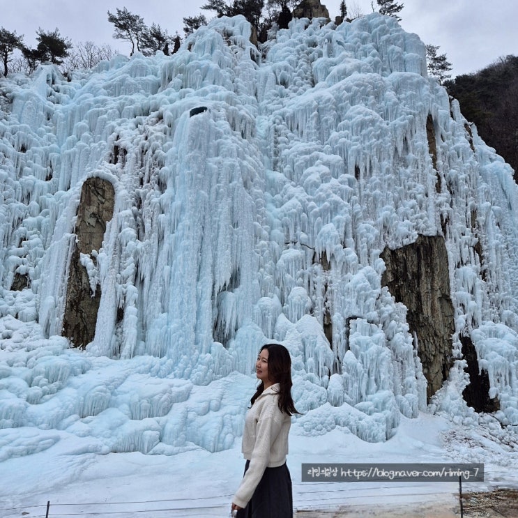  경북 겨울 여행지 가볼 만한 곳 :: 청송 얼음골 (주차, 실시간)