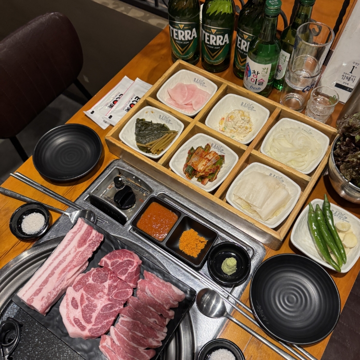  여의도 맛집 마포 삼겹살은 삼육공, 모임장소 고깃집 최적화