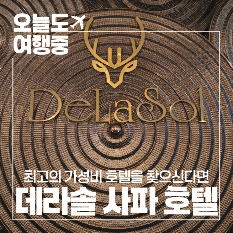  [베트남 사파 가성비 숙소 추천] 새벽에 도착해서 체크인하기 좋은 데라솔 사파 호텔 #1.객실