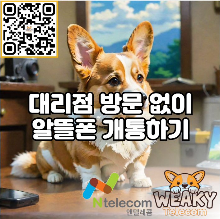 알뜰폰 대리점 방문 없이 개통하는 방법을 알아보자!