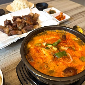 <초간단 집밥요리>풀무원 몽글몽글 순두부 해물순두부찌개 초당순두부찌개 양념장 레시피 ....