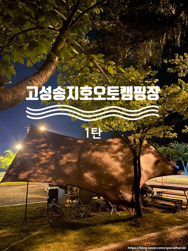 고성 송지호오토캠핑장 예약 방법 배치도 명당 51번 (3박4일 캠핑 1탄)