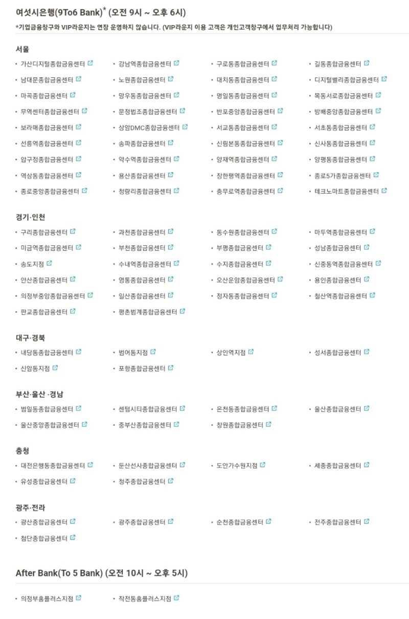 국민은행 창구 영업시간 점검시간 ATM 이용시간 출금한도 : 네이버 블로그