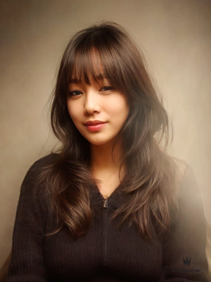  대구 미용실 | 긴머리 매직 셋팅펌 – 단골 고객님의 우아한 변신!