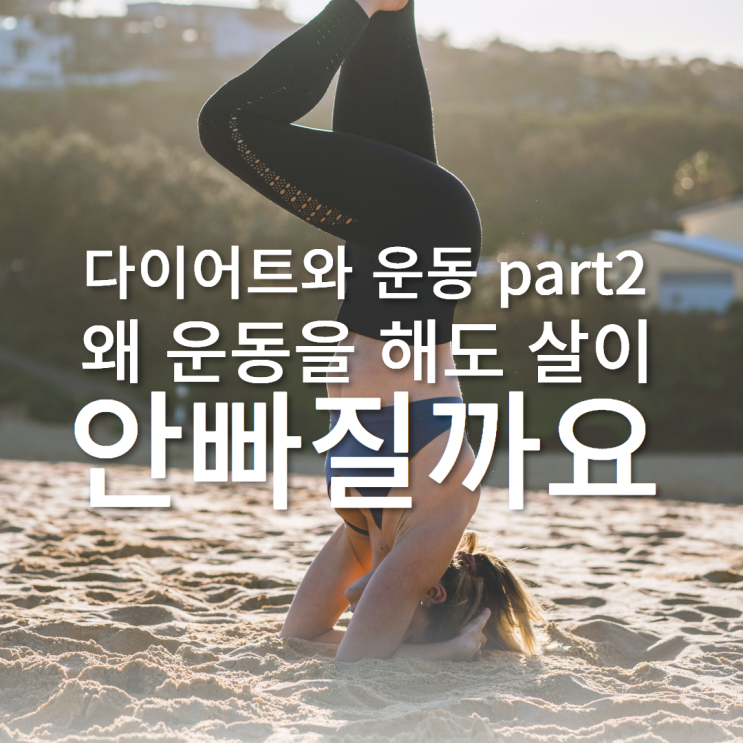 [다이어트와 운동]part2. 왜 운동을 해도 살이 안 빠지나요?