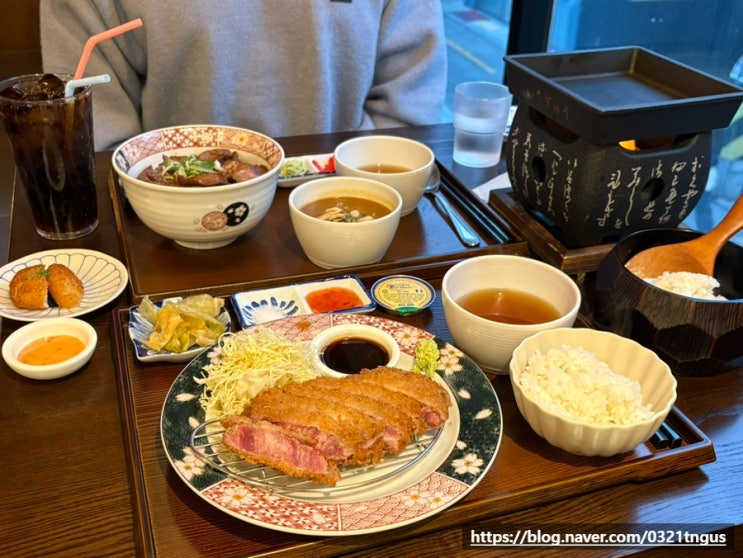  [강남역밥집] 분위기 좋은 신논현역 데이트 코스, 일본 감성 규카츠 맛집- '이치규 강남신논현점'