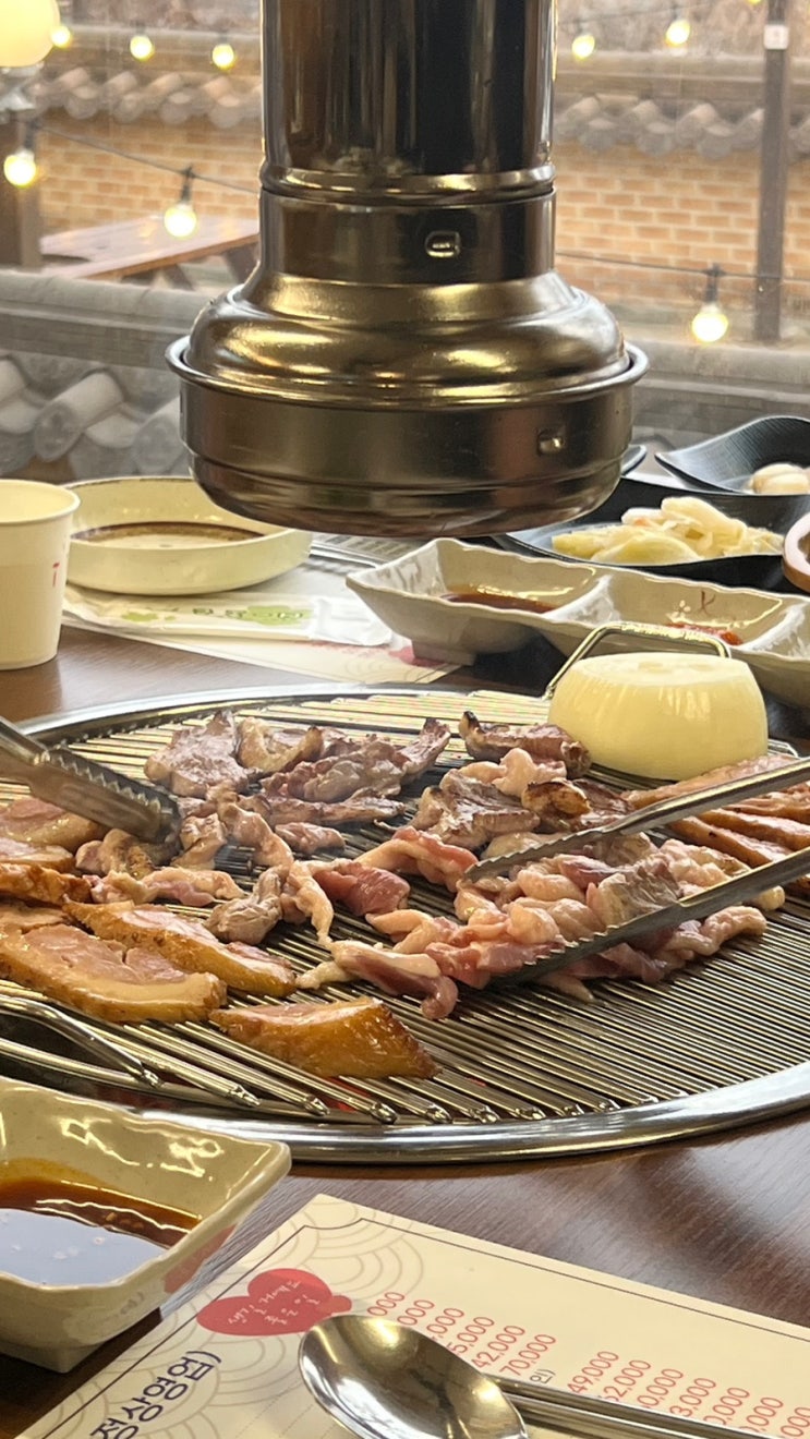  부천 오리고기 미운오리장작구이 반려견 동반 가능, 가족 식사 추천