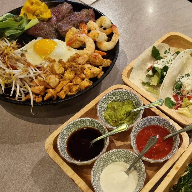  안양역 안양일번가 맛집 로렌스 308 스테이크 타코