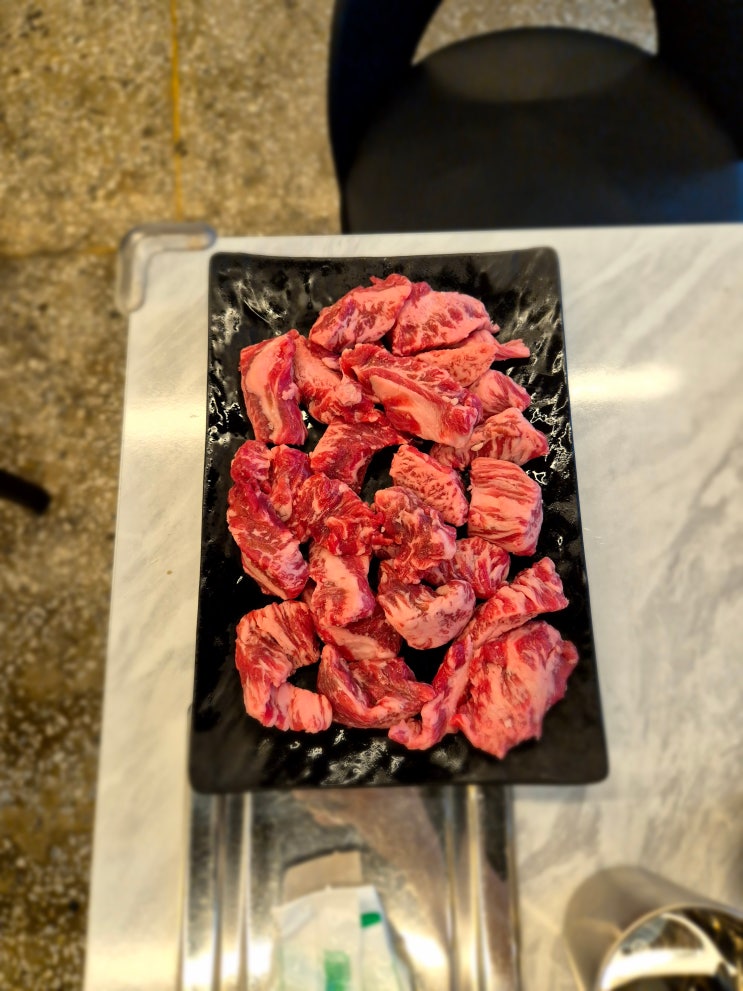  개화산역고기집 방화동 깡통소갈비살 리뷰