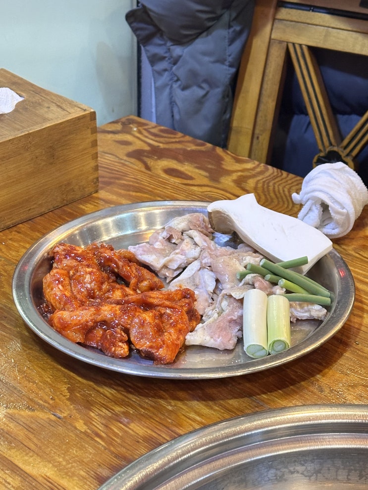  부산 사상 닭갈비 노포 맛집 모닭불 본점
